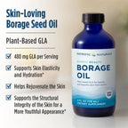 Nordic Naturals Nordic Beauty Borage Oil  4 fl oz