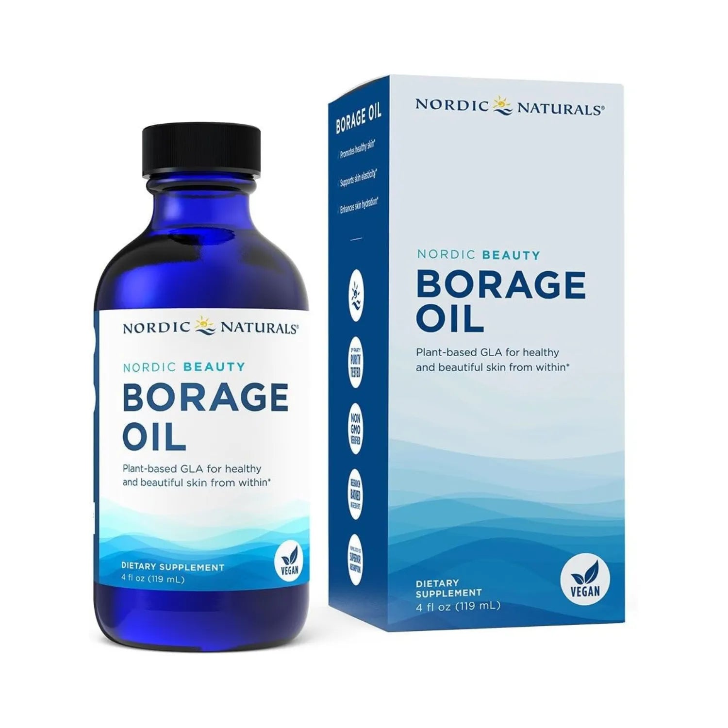 Nordic Naturals Nordic Beauty Borage Oil  4 fl oz