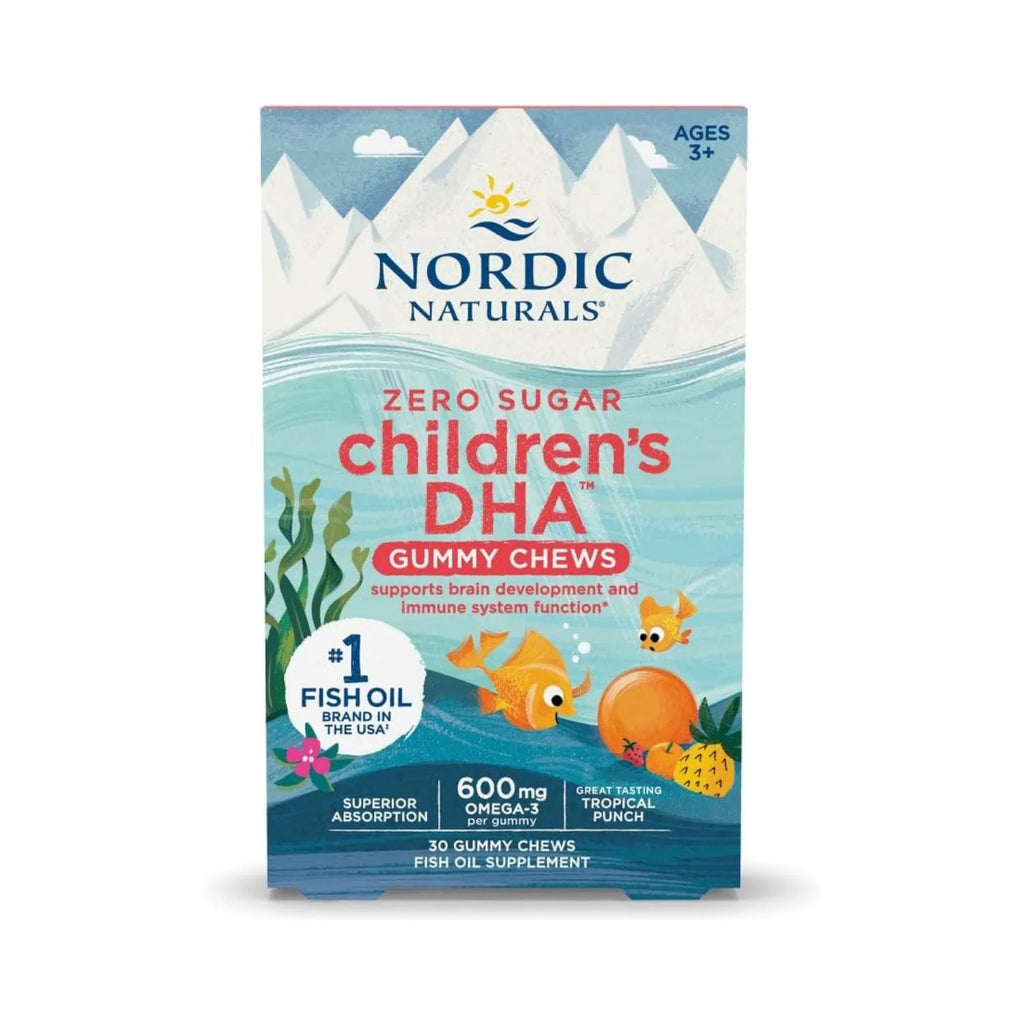 Nordic naturals Dha para niños 30 gomitas sin azucar sfn