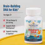 Nordic Naturals Children's Dha 250mg Omega 3 180 Mini Softg