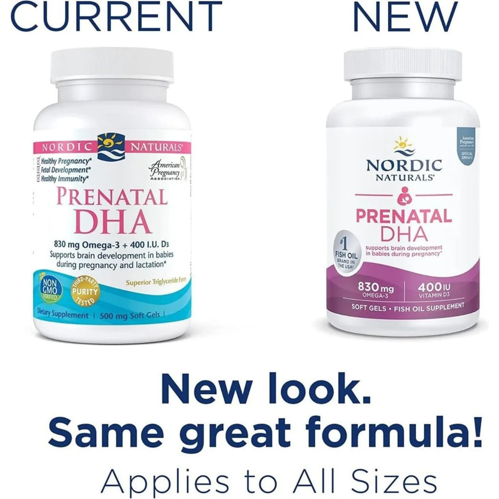 Nordic Naturals Dha Prenatal 930mg Vit D3 90 Softgels Sfn sin sabor