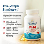 Nordic Naturals Dha Xtra 1660mg omega 3 60 softgels Sfn