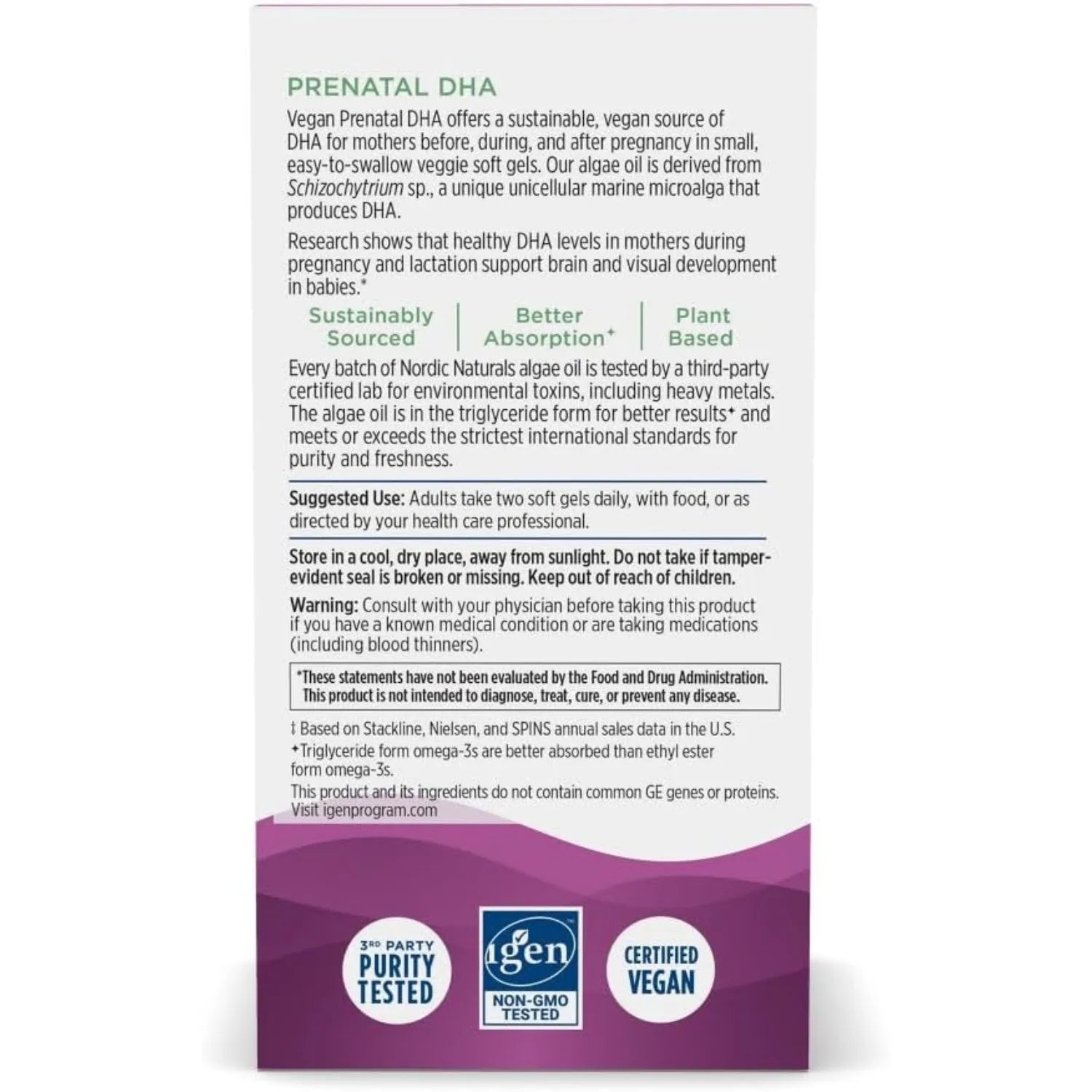 Nordic Naturals Prenatal Dha Omega-3 500mg 60soft Sfn