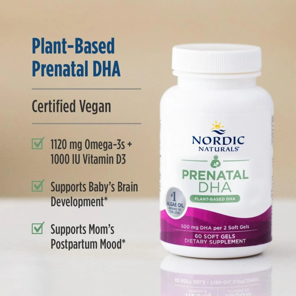 Nordic Naturals Prenatal Dha Omega-3 500mg 60soft Sfn