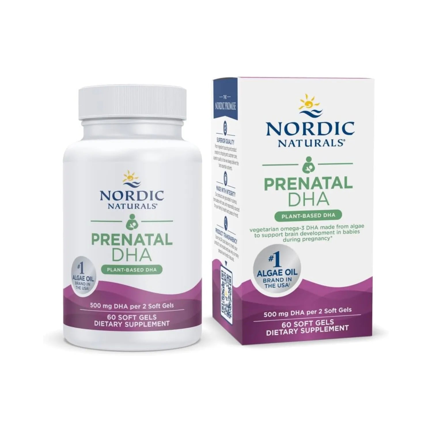 Nordic Naturals Prenatal Dha Omega-3 500mg 60soft Sfn