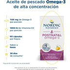Nordic Naturals Postnatal Omega-3 650 mg 60 Softgels Sfn