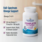 Nordic Naturals complete omega, omega 3 6 y 9 60 caps sfn