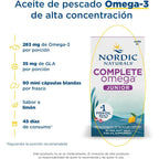 Nordic Naturals, Complete Omega Junior 90 Minicaps Sfn