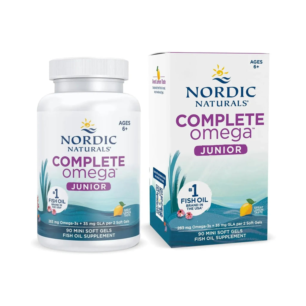 Nordic Naturals, Complete Omega Junior 90 Minicaps Sfn