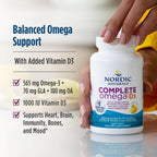 Nordic Naturals Omega-D3 completo 500MG 60 softgels Sfn