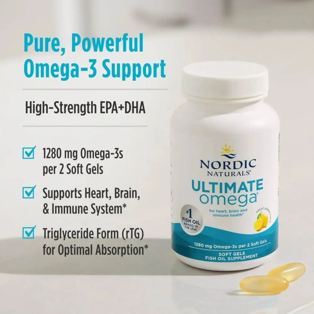 Nordic naturals ultimate omega 1280 mg 60 sgels sfn