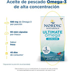 Nordic Naturals Ultimate Omega Junior 500 mg 90 softgels Sfn