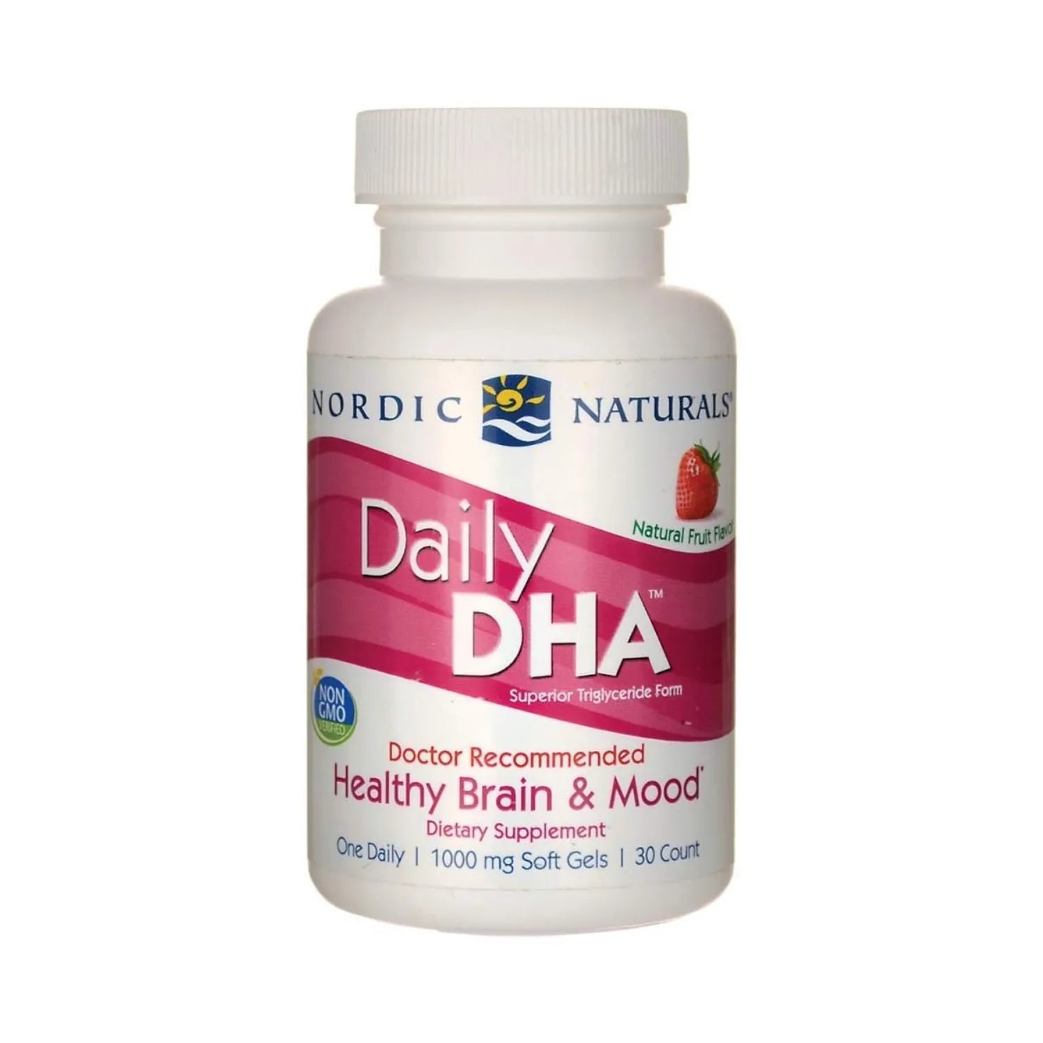 Nordic Naturals Suplemento De Dha Sabor Fresa 30 Caps sfn