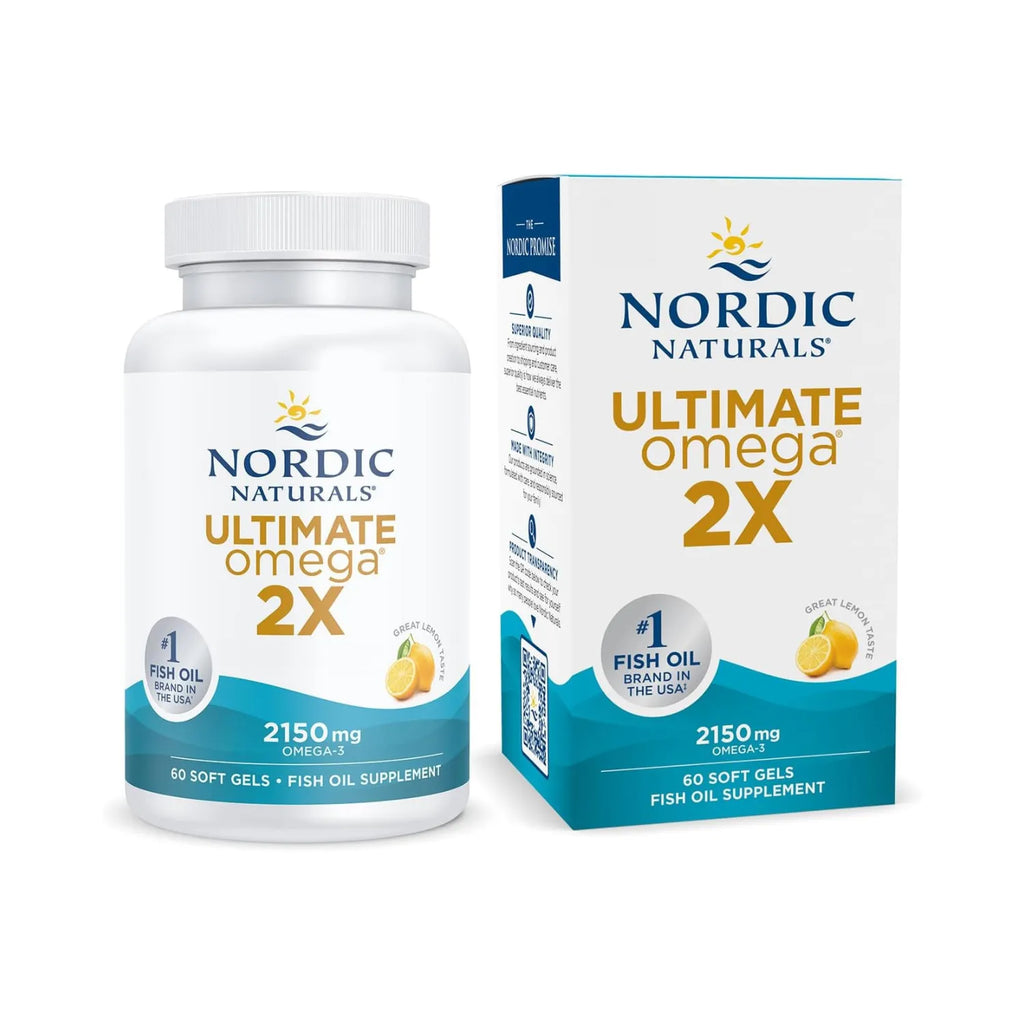 Nordic Naturals Ultimate Omega 2X 1075 mg 60 softgels sfn