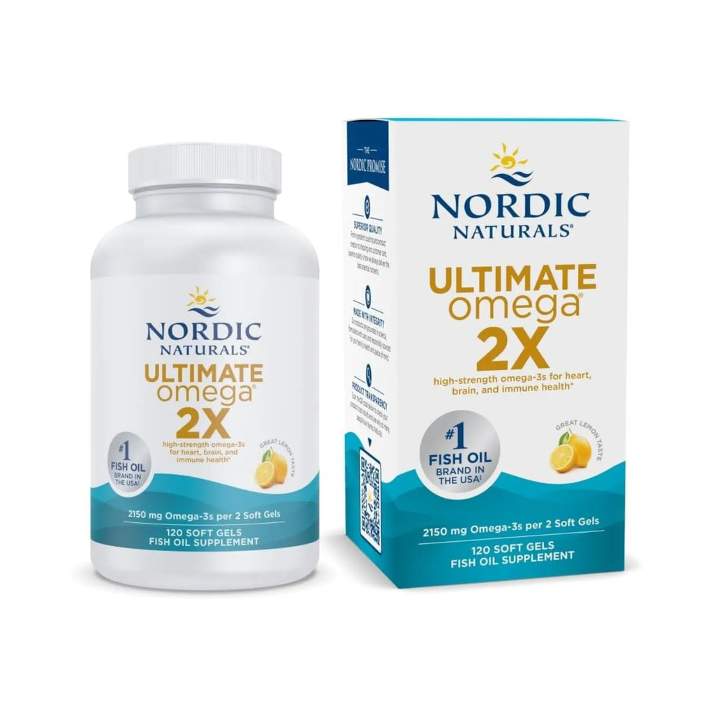 Nordic Naturals Ultimate Omega 2X Alta Resistencia 120 soft Sfn
