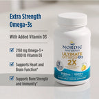 Nordic Naturals Ultimate Omega-D3 2X 1000IU 60 Soft Sfn