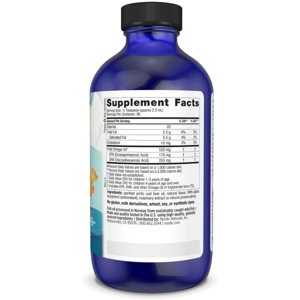 Nordic Naturals Children s DHA Liquid Strawberry 8 oz