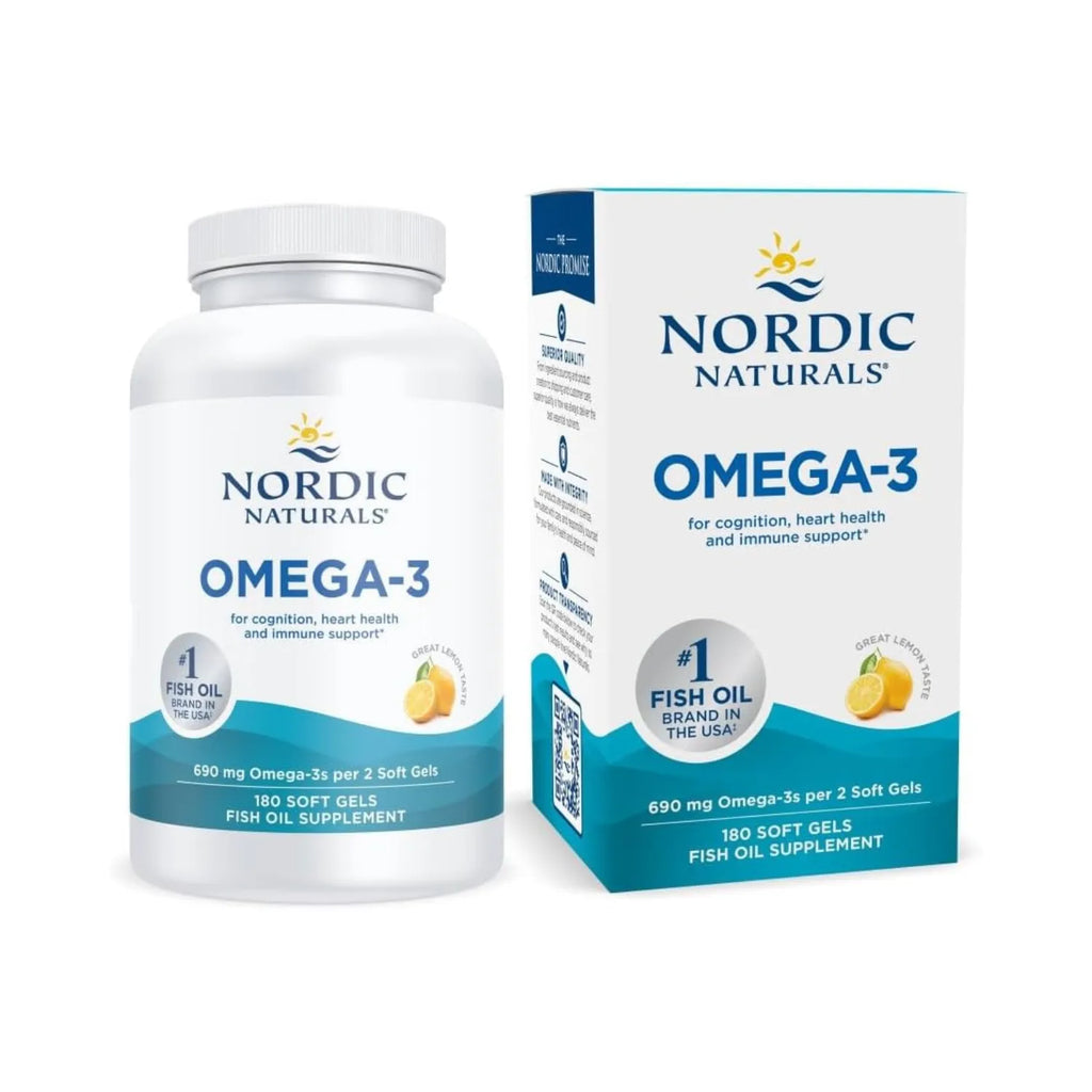Nordic Naturals Suplemento D Omega3 Sabor Limon 180caps Sfn