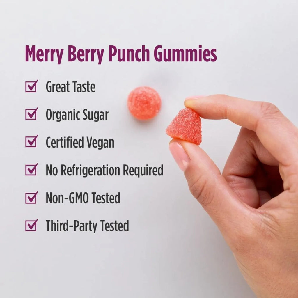 Nordic Naturals Gomitas De Probioticos 60 Pz Sabor Berry Sfn