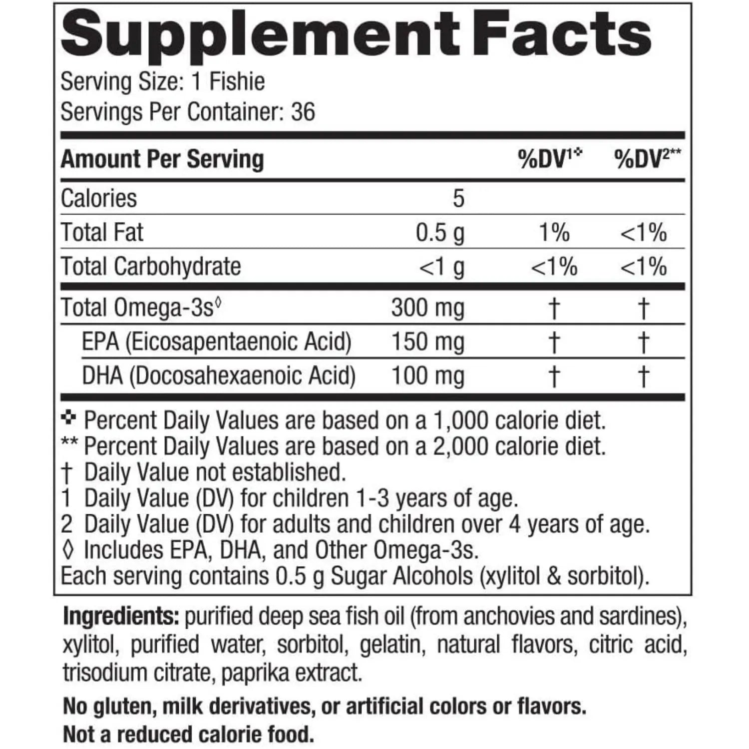 Nordic Naturals Nordic Omega-3 Fishies, Tutti Frutti - 36 piezas - 300 mg de Omega-3 totales con EPA y DHA