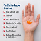 Nordic Naturals Nordic Omega-3 Fishies, Tutti Frutti - 36 piezas - 300 mg de Omega-3 totales con EPA y DHA