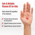 Nordic Naturals vitamina D3 Gomitas para niños 120 gom sfn