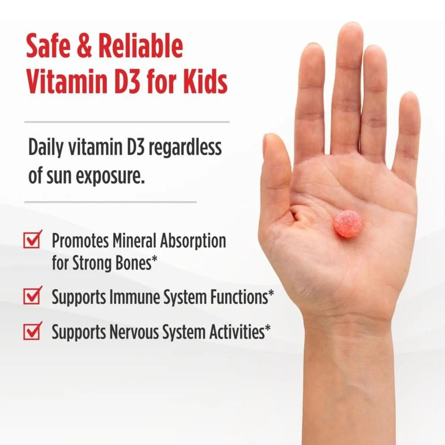 Nordic Naturals vitamina D3 Gomitas para niños 120 gom sfn