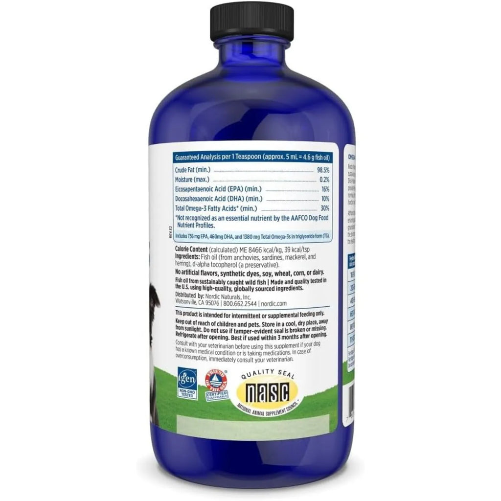 Nordic Naturals Omega-3 Pet Razas grande 473 ml Sfn