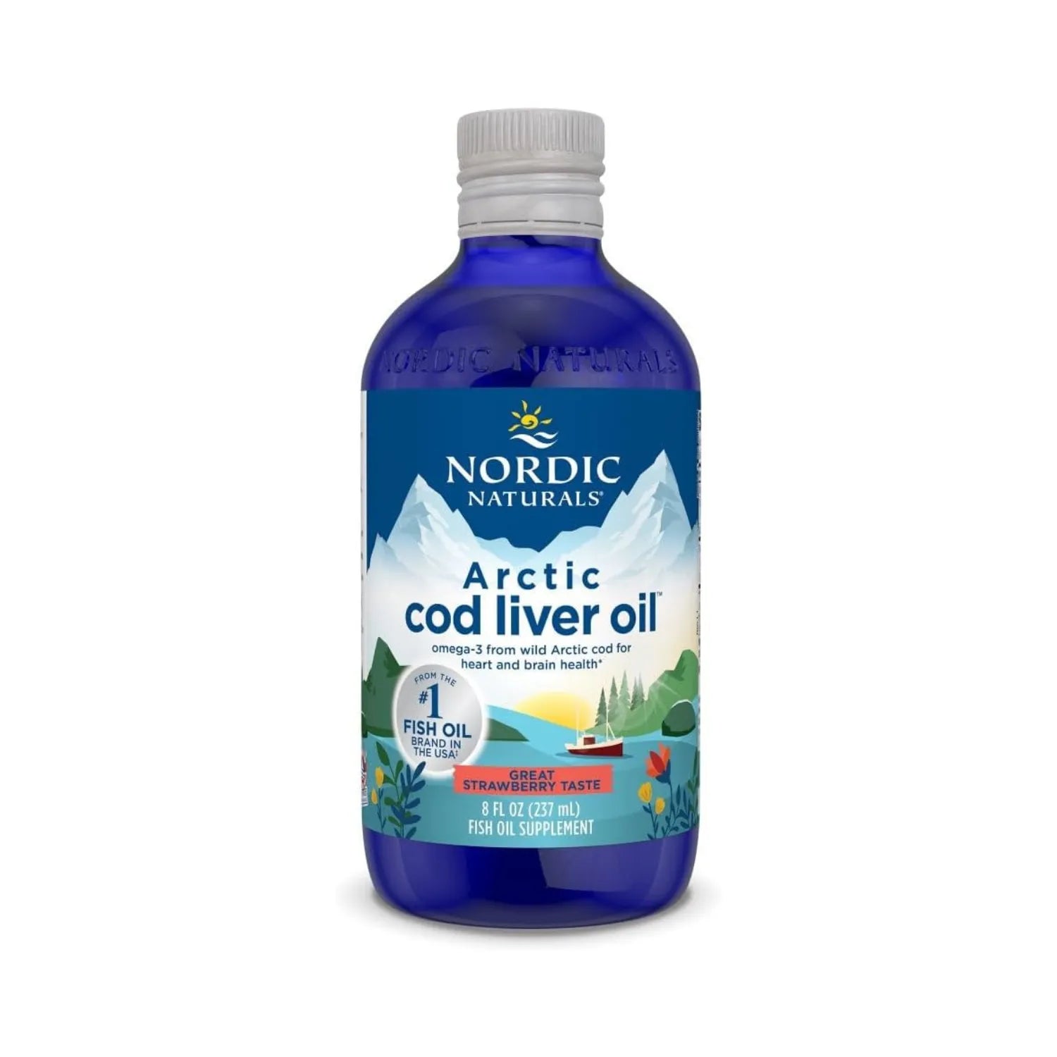 Nordic Naturals Cod Liver Oil 1060 Mg Omega 3 237 Ml Sfn