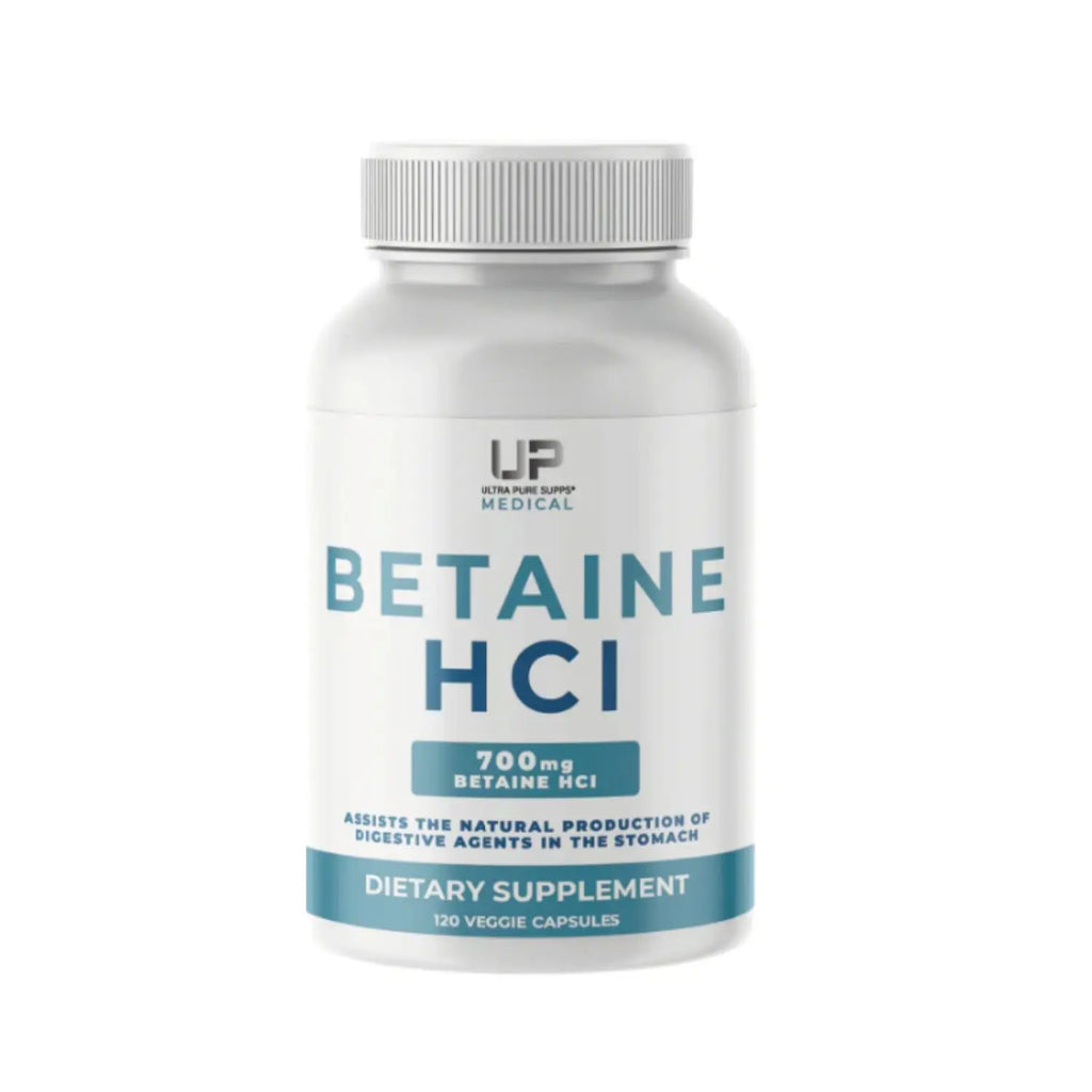 Ultra Pure Supps Betaine Hci, 120 Caps Sfn