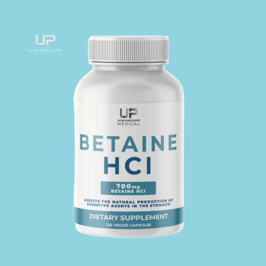 Ultra Pure Supps Betaine Hci, 120 Caps Sfn
