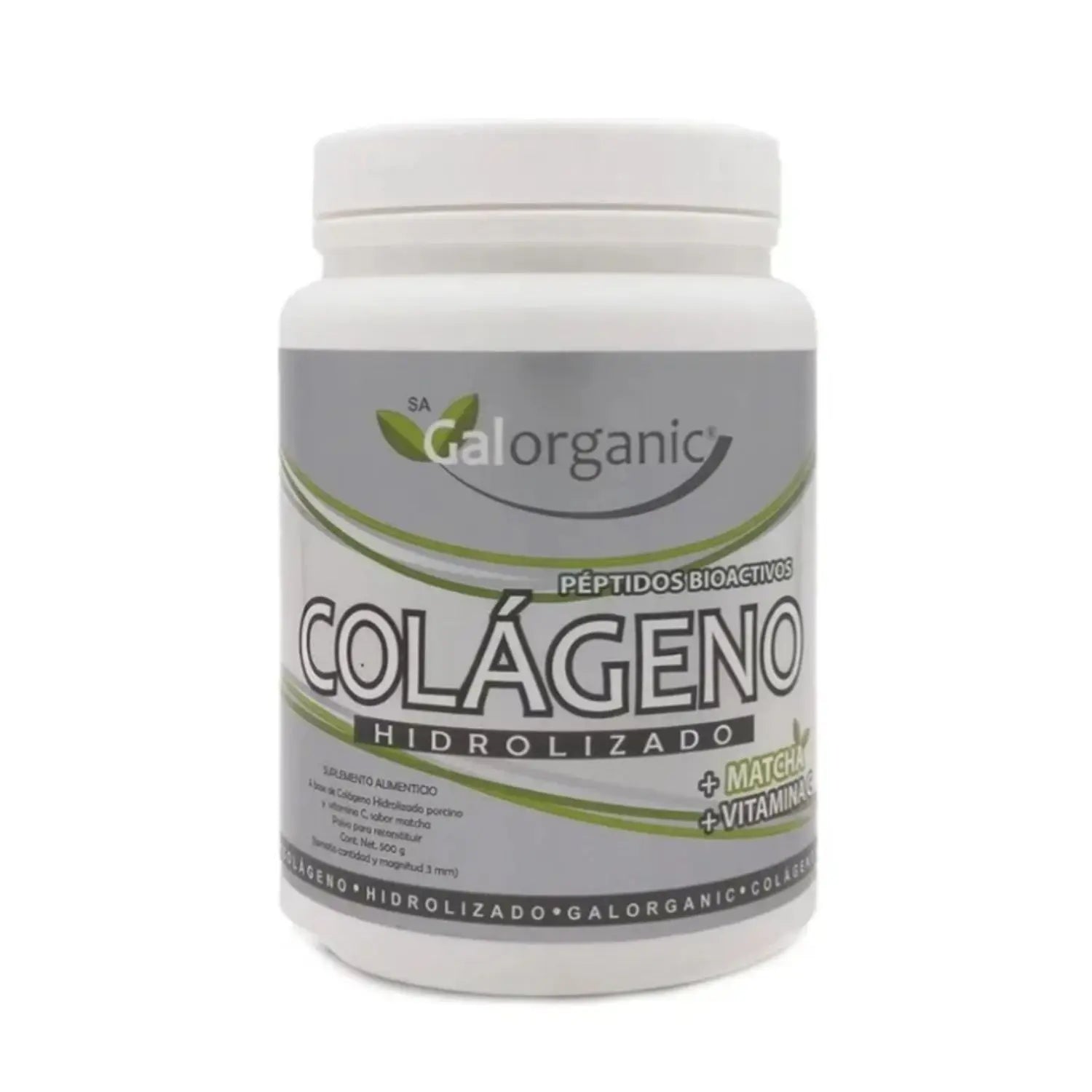Galorganic Colágeno Hidrolizado Matcha Y Vitamina C 500g