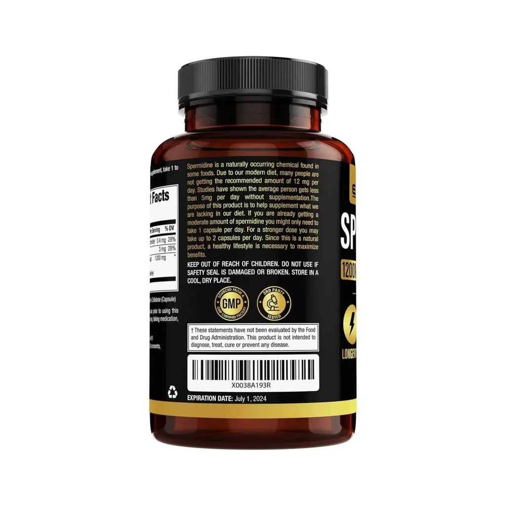 Earth Elixir Spermidine espermidina 90 caps sfn