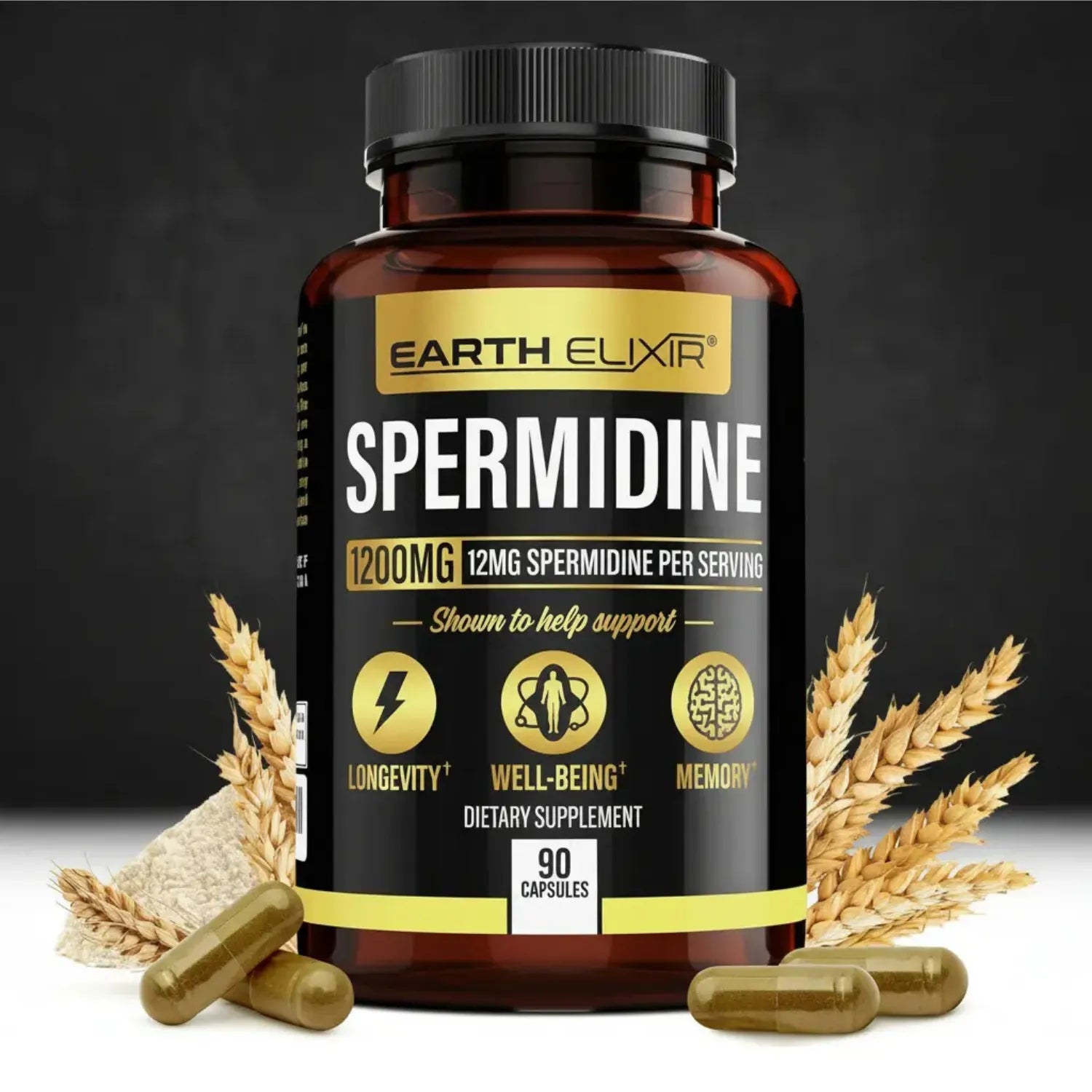 Earth Elixir Spermidine espermidina 90 caps sfn