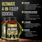 Earth Elixir All Natural Sleep120 Capsulas Descanso Profundo
