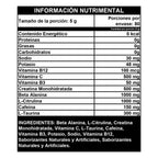 BE Shock Oxido Nitrico Beta Alina, Citrulina Y Cafeina 400 G 80 Serv Sfn Sabor Mora