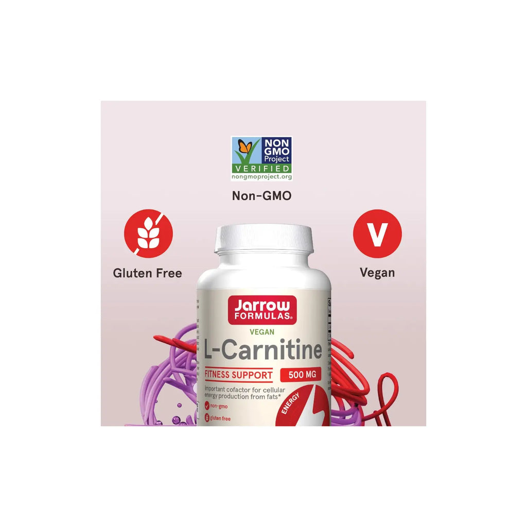 Jarrow Formulas L-carnitina 500Mg 100 Cápsulas Vegetales Sfn