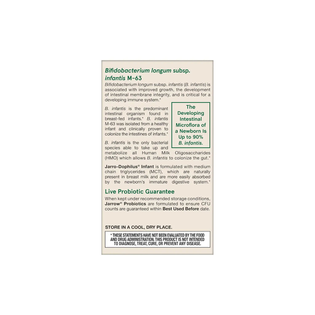 Jarrow Formulas Dophilus Probiótico 1 billion 15 ml kids sfn