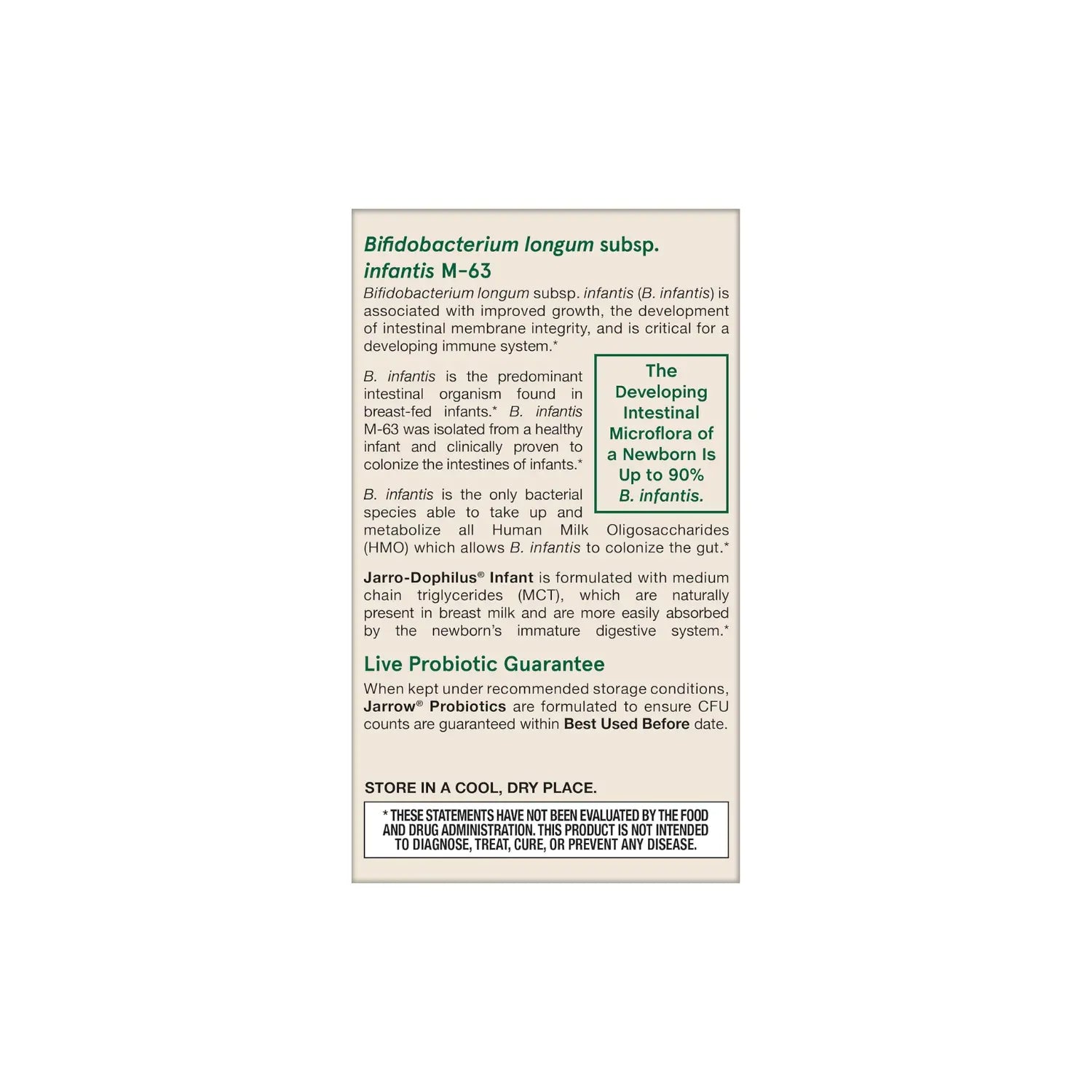Jarrow Formulas Dophilus Probiótico 1 billion 15 ml kids sfn