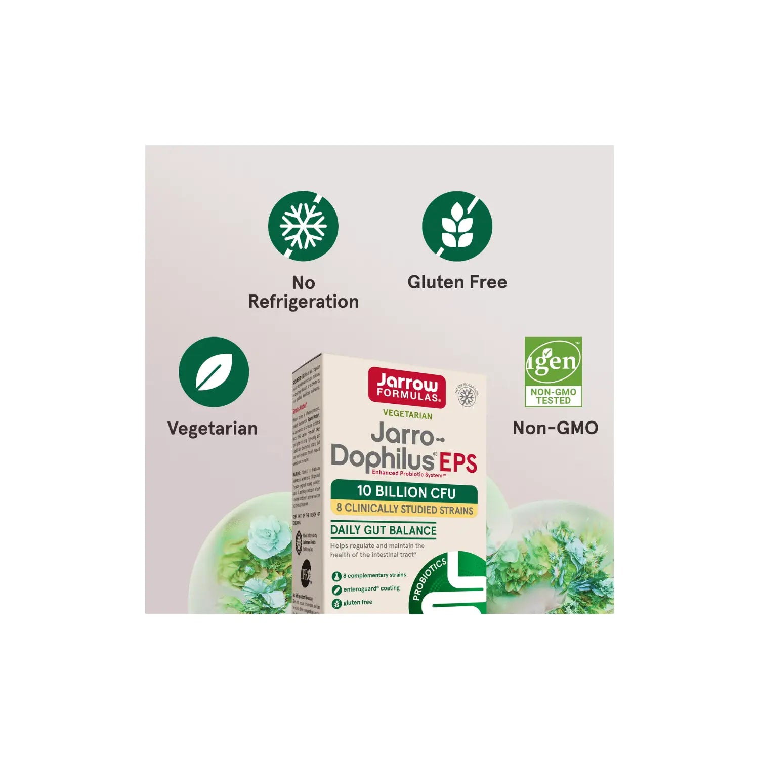 Jarrow formulas jarro-dophilus eps probioticos 60 caps sfn