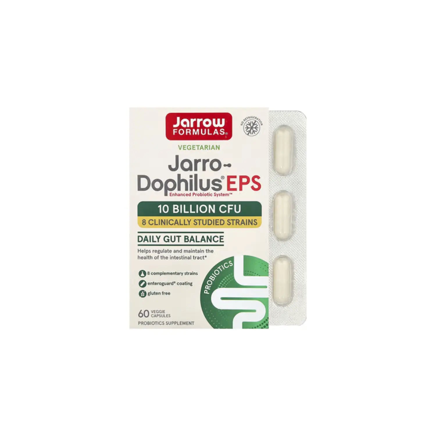 Jarrow formulas jarro-dophilus eps probioticos 60 caps sfn