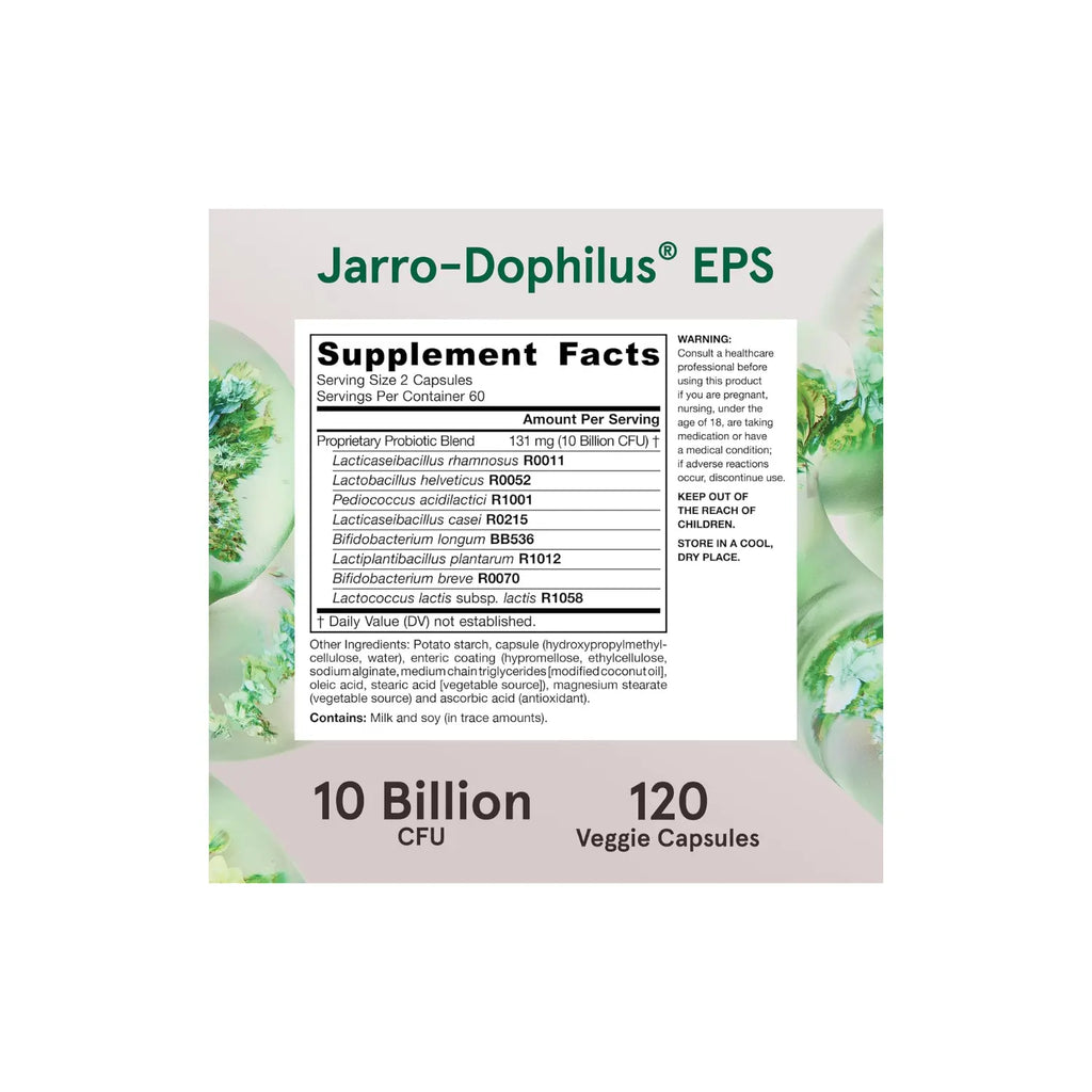 Jarrow Formulas Dophilus EPS 5 billion cfu 120 capsulas sfn