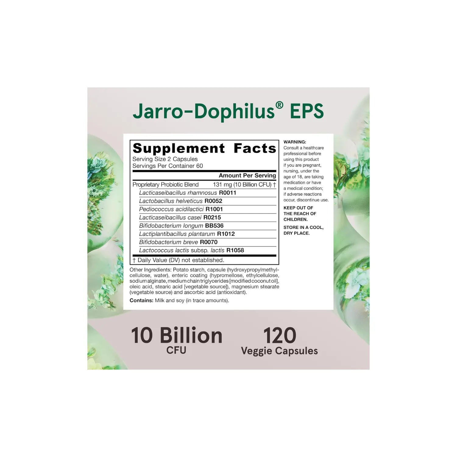 Jarrow Formulas Dophilus EPS 5 billion cfu 120 capsulas sfn