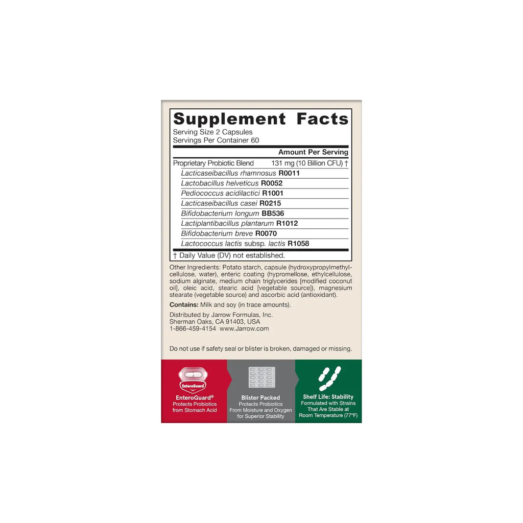 Jarrow Formulas Dophilus EPS 5 billion cfu 120 capsulas sfn