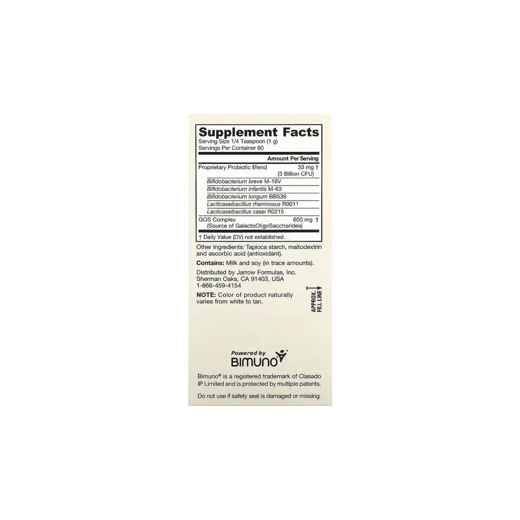 Jarrow Formulas Dophilus Probiótico 3 billion cfu 60g sfn