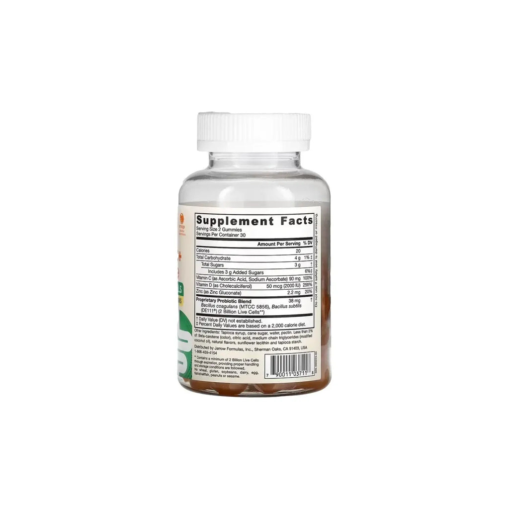 Jarrow Formulas Probiótico e inmunitario 60 gomitas Sfn