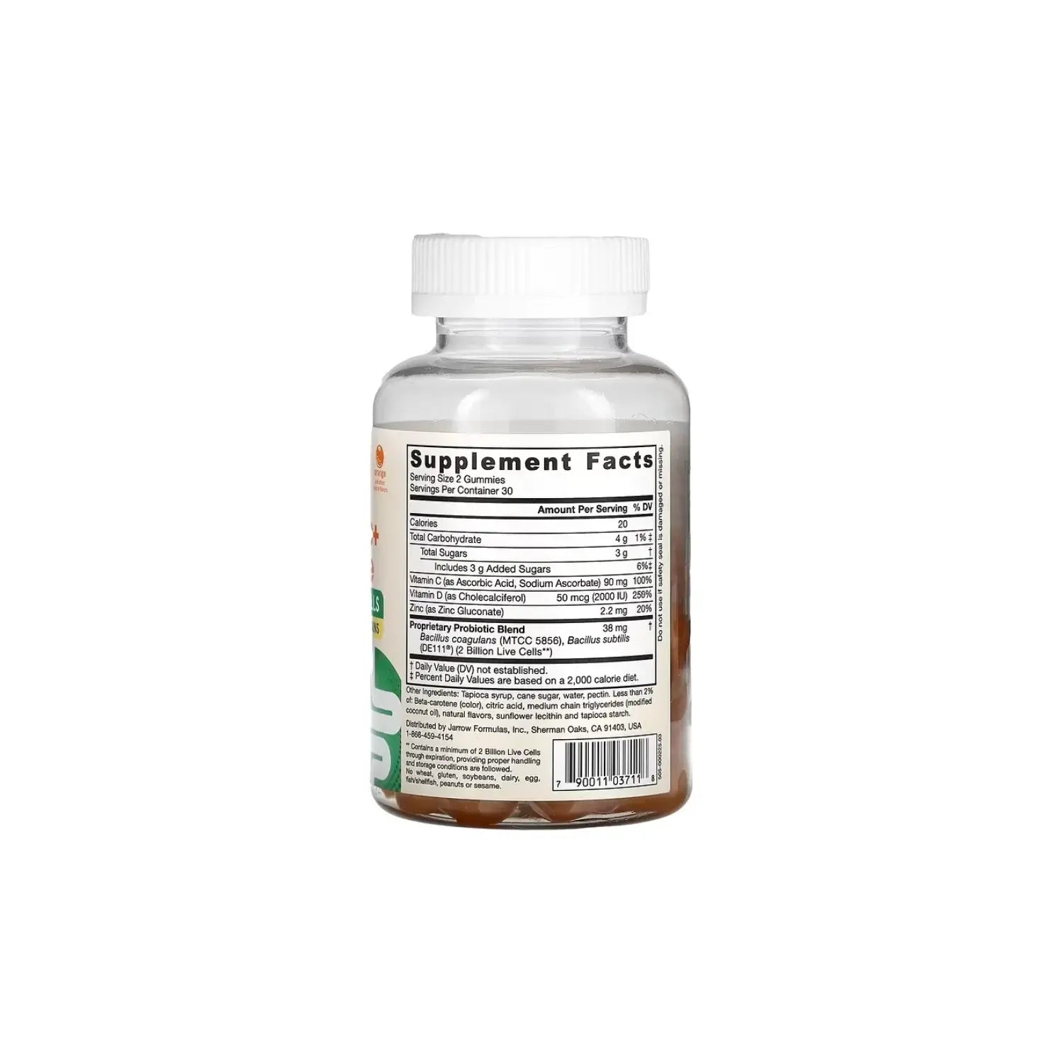 Jarrow Formulas Probiótico e inmunitario 60 gomitas Sfn