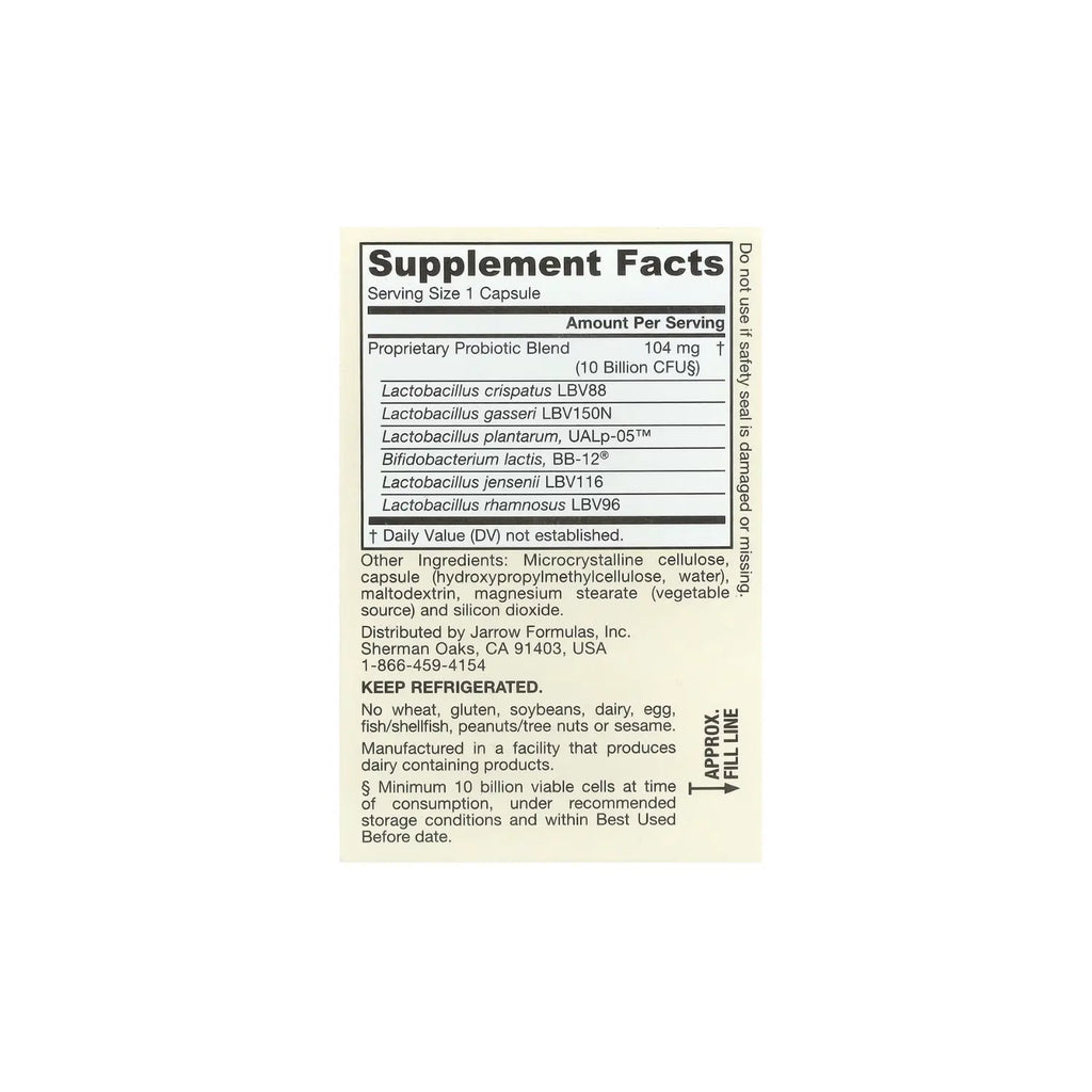 Jarrow Formulas Fem-Dophilus 10 billion UFC 30 vcaps sfn