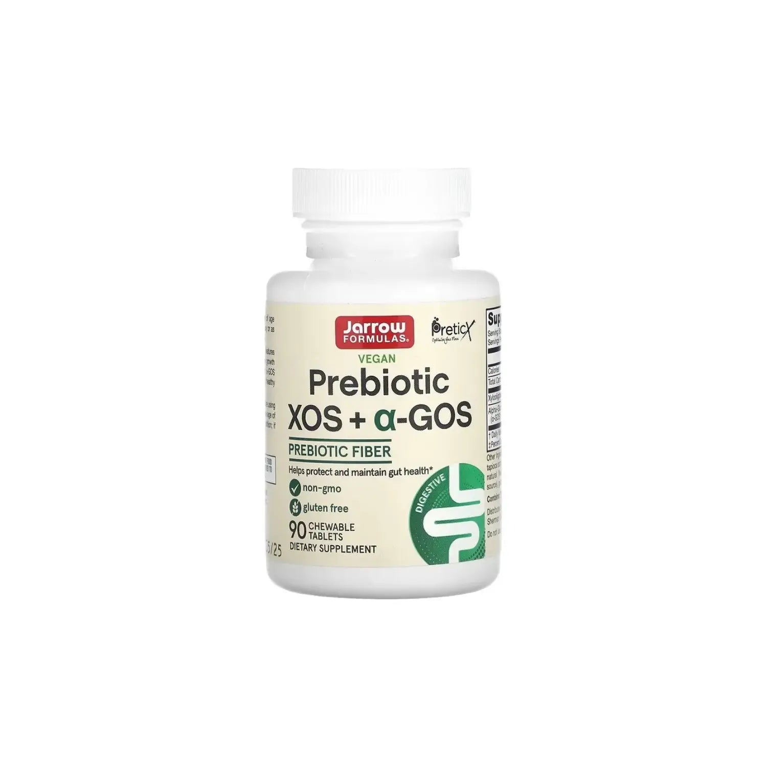 Jarrow Formulas Prebiotic XOS + a-GOS 90 masticables Sfn