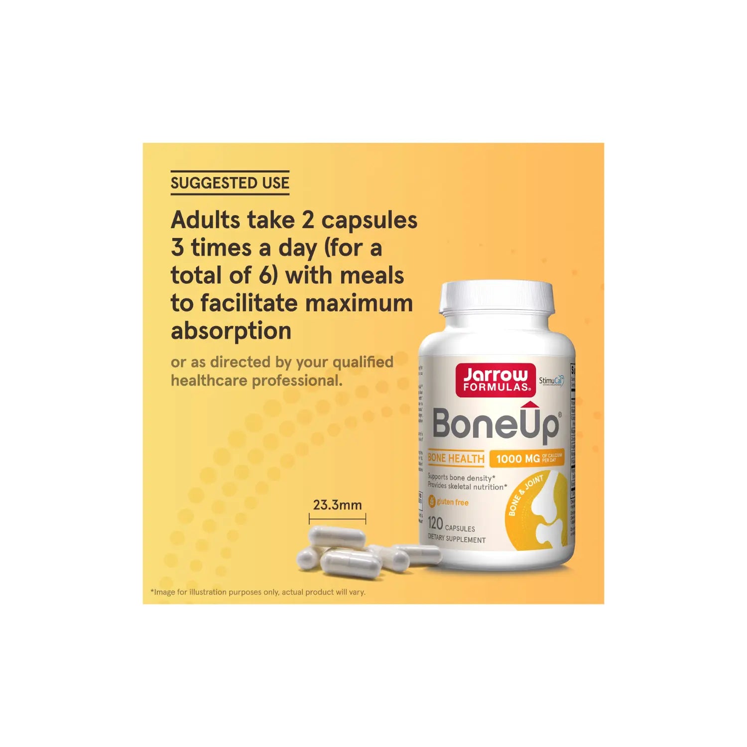 Jarrow Formulas, BoneUp vegetariano, 120 comprimidos sfn
